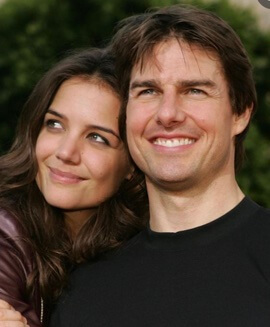 Suri Cruise's parents' Tom Cruise and Katie Holmes